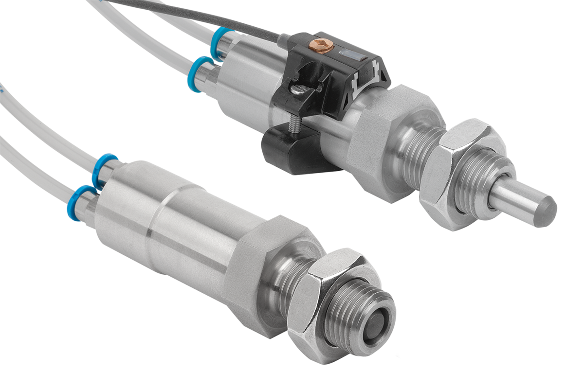 Doigt d’indexage pneumatique en inox