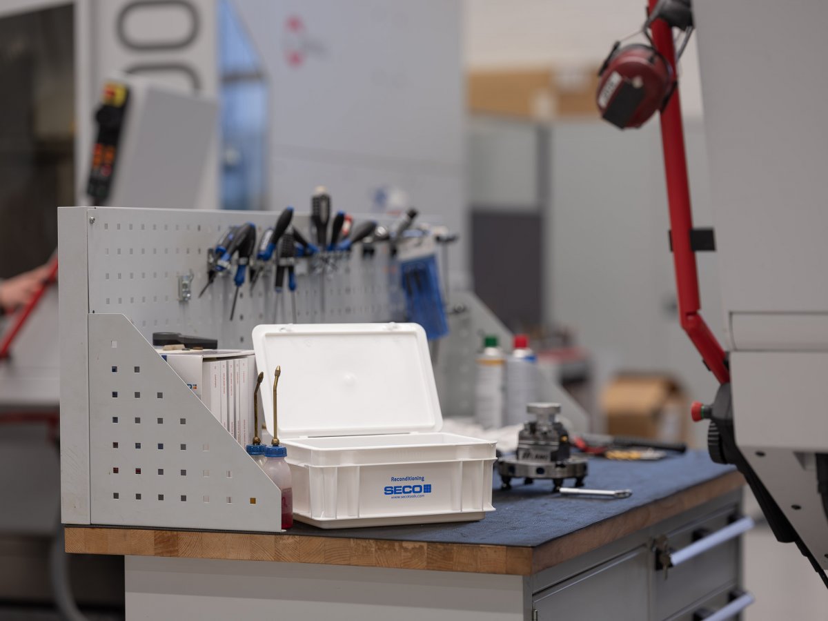 Le service de reconditionnement de Seco Tools en pleine croissance